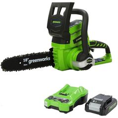 Пила Greenworks G24CS25 2000007UA (cu 2 acumulatori)