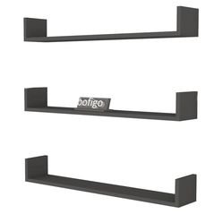 Полка декоративная Bofigo Комплект навесных полок 13-90-08 Anthracite
