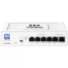 Switch/Comutator Wi-tek WK-PS206 (4PoE + 2Uplink)