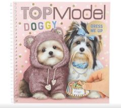 Set de creație TOPModel 0412966 Caiet de schite cu autocolante Căței