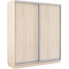 Dulap Mobildor-Lux Fox uși glisante din PAL (180x60x230H cm) Sonoma