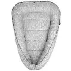 Cocon pentru bebelusi Zaffiro Grey leaves