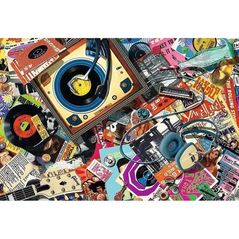 Пазл Trefl 20221 Wooden puzzle 500+1. În lumea muzicii