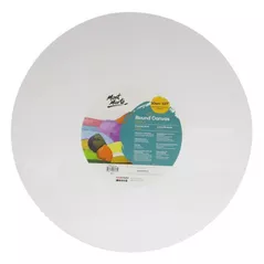 Set de creație Mont Marte CMRD0050 Panza pe sasiu Signature Round, 50x50cm