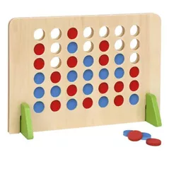 Joc educativ de masă Tooky Toy TF959 Jocul de lemn Șahul de lemn, 57237