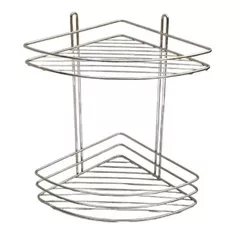 Полка для ванной Hydro S 0430369 coltar dubla, p/u baie, Metal/Crom