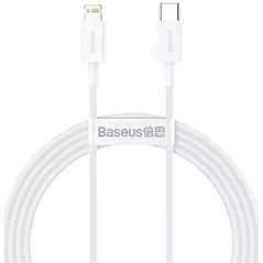 Кабель для моб. устройства Baseus CATLYS-B02 TYPE-C - LIGHTNING, PD 20W, 1.5M, SUPERIOR WHITE