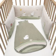 Бортик для кроватки Premaman PCIEO9-VEC-UNQ Protectie laterala pentru patut Viata la Ferma