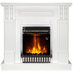 Камин электрический ArtFlame Veronix & Gala Silver, 1000x1050x300mm, Alb