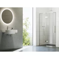 Перегородка для душевой кабины Ravak Shower door Cool! 100x195 Chrome transparent COSD2-100 (X0VVACA00Z1)