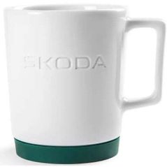 Чашка Skoda 6U0069601A Кружка с силиконовой подкладкой