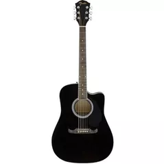 Гитара Fender FA-125CE Dreadnought Electro-Acustică - Walnut Fingerboard, Black