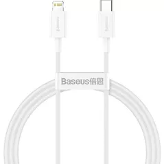 Кабель для моб. устройства Baseus CATLYS-A02, Superior Series Fast Charging Data Cable Type-C to iP PD 20W 1m White