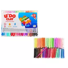 Set de creație Strateg 57127 U'DO Clay, 36buc x 6g