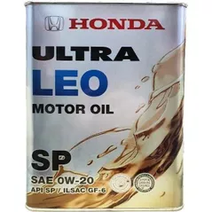 Масло Honda ULTRA LEO API SP/GF-6 0W20, 4L (08227-99974)