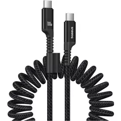 Кабель для моб. устройства Baseus P10385200111-00 Type-C to Type-C 100W 1m, Dynamic 4 Pro Series, Cluster Black