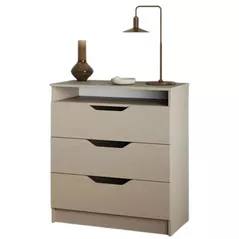 Comodă MebelStar 800 LILU 81x40x89 Cashmere (MBS-1300)