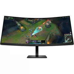Monitor HP OMEN 34c G2 WQHD Curved Gaming Black (AV4C1AA)