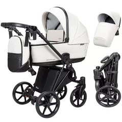 Детская коляска Angelina Carucior 2in1 Enigma Eco White Ecco-12
