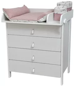 Комод-пеленатор Ingvart 90017041-1 Scandi Alb/Alb