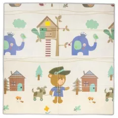Covoraș de joacă Chipolino DKZ1820PARK Dream Park 174x194cm