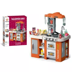 Bucătărie și veselă de jucărie Essa 922-125 Set de joacă Mini bucătărie, 67elem