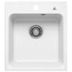 Chiuvetă bucătărie Tornado Quartz S430 White