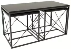 Журнальный столик Trendy Defne, антрацит, комплект