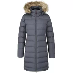 Îmbrăcăminte sport Rab Scurta dame Deep Cover Parka Steel 10 (QDB-33-STE-10)