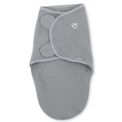 Accesoriu pentru înfășat Bright Starts 17386-076 Ingenuity Swaddle Me Granite din muselina (0-3 luni)