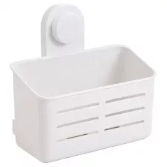 Аксессуар для ванной Axentia 136360 Raft cu ventuze din plastic, alb