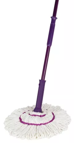 Швабра Oti 140240 mop Click-Click, microfibra, coada metalica, 130 cm