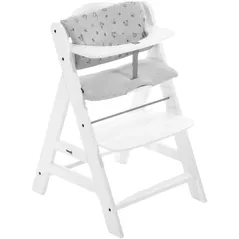 Scaun de masă Hauck Alpha+White W/ Pad Rainbow