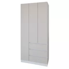 Шкаф Smartex (15861) N15 100cm Alb+Kashemir