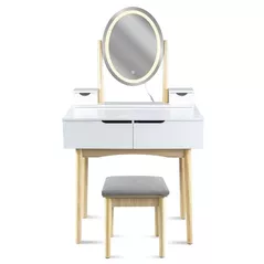 Стол Jumi CM-920576 , 140x80x40cm, Alb