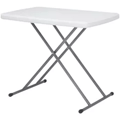 Mobilier pentru grădină Deco Sumi 75.5x49.5xH48-74 White (masa rabatabila)