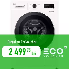 Mașină de spălat frontală LG F4X1009NWK