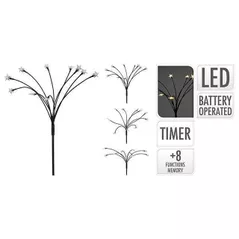 Световая фигура Holland 51205 Ветка 24LED Черный стебель тепл белый, 70сm, 3 вида