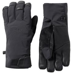 Îmbrăcăminte sport Rab Manusi barbati Guide GTX Black M (QAJ-47-BLK-MED)