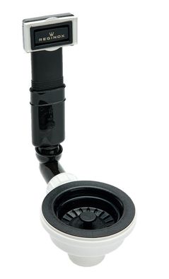 Sifon pentru chiuvetă bucătărie Reginox R34699 Wastekit Pure Black