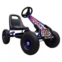 Vehicul pentru copii Golden Baby A15 masinuta cu pedale, albastra, GB2209