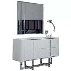 Comodă Pereflex Salvador cu oglinda 140x86x47cm (081134)