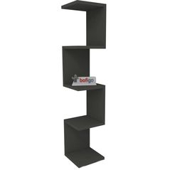 Полка декоративная Bofigo Навесная полка 15-12-08 Anthracite