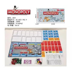 Joc educativ de masă ToyMall 009235 Monopoly Ro