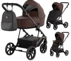 Сărucior pentru copii Tutis Carucior 2in1 ENZO Chocolate 548 (1702548)