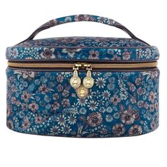 Geantă de toaletă/de cosmetice Pip Studio 51.274.285 Cleo Beauty Case Quilted Daisy Dreams Blue 26x16x16cm Blue
