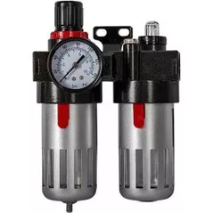 Compresor Profmet 815163 Unitate de tratare a aerului in doua etape cu reductor si manometru 1/4
