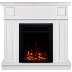 Камин электрический ArtFlame Marina white & Cris