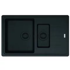 Мойка кухонная со смесителем Franke 114.0662.879 BFG 651-78 + Novara Plus Negru VN