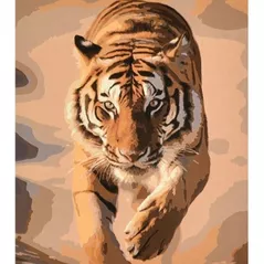 Картина по номерам Strateg 57259 Puterea si gratia tigrului 40x50cm